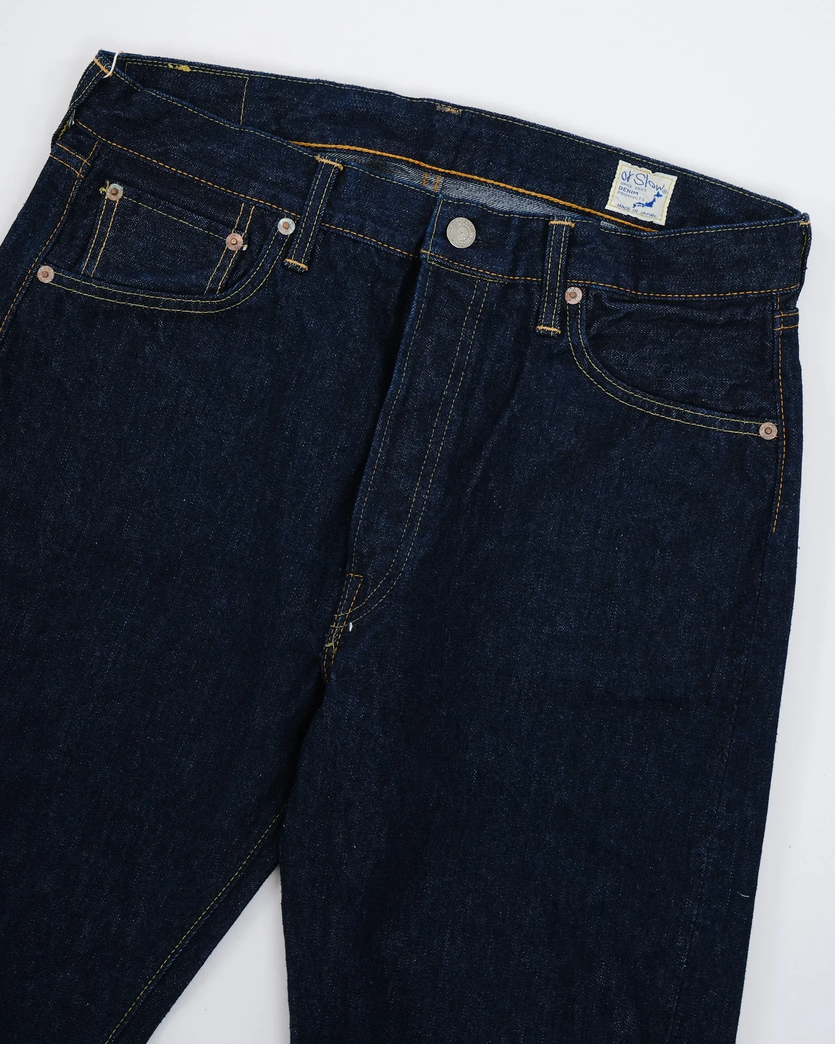 105 STANDARD SELVEDGE DENIM ONE WASH