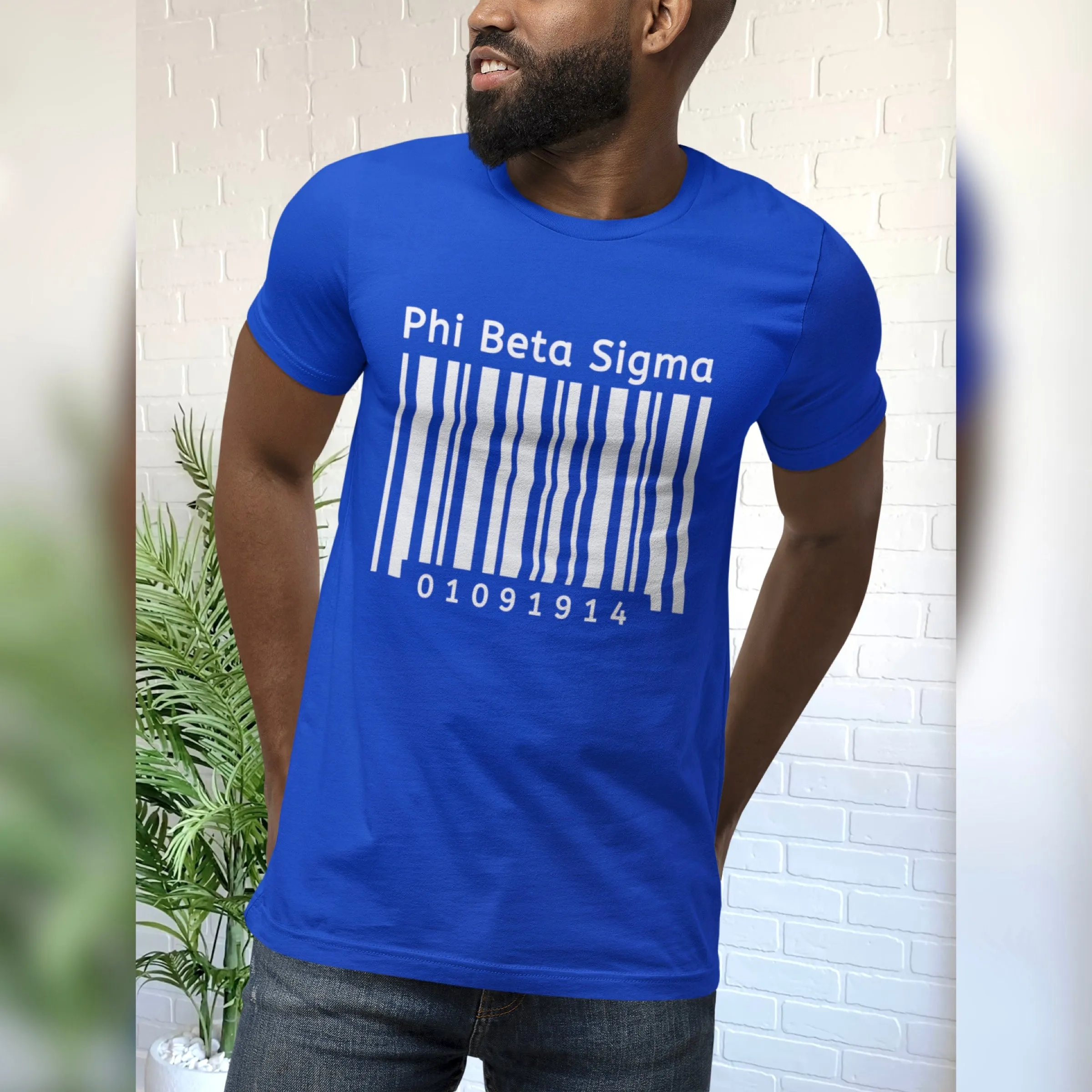 1914 Barcode Phi Beta Sigma Shirt