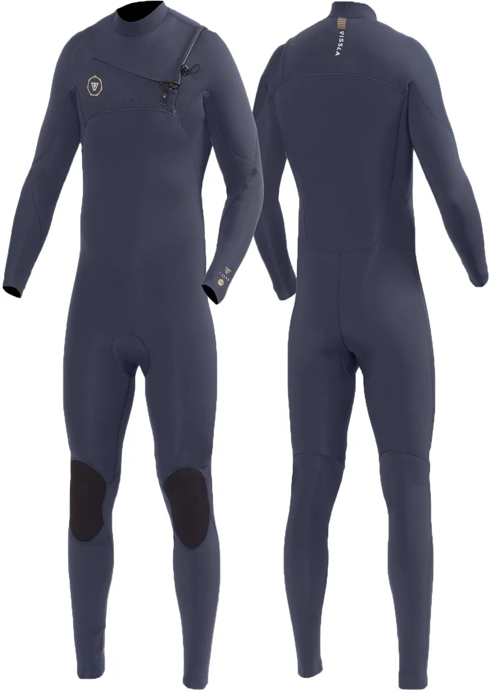 7 Seas 5-4 Full Chest Zip Wetsuit, DST