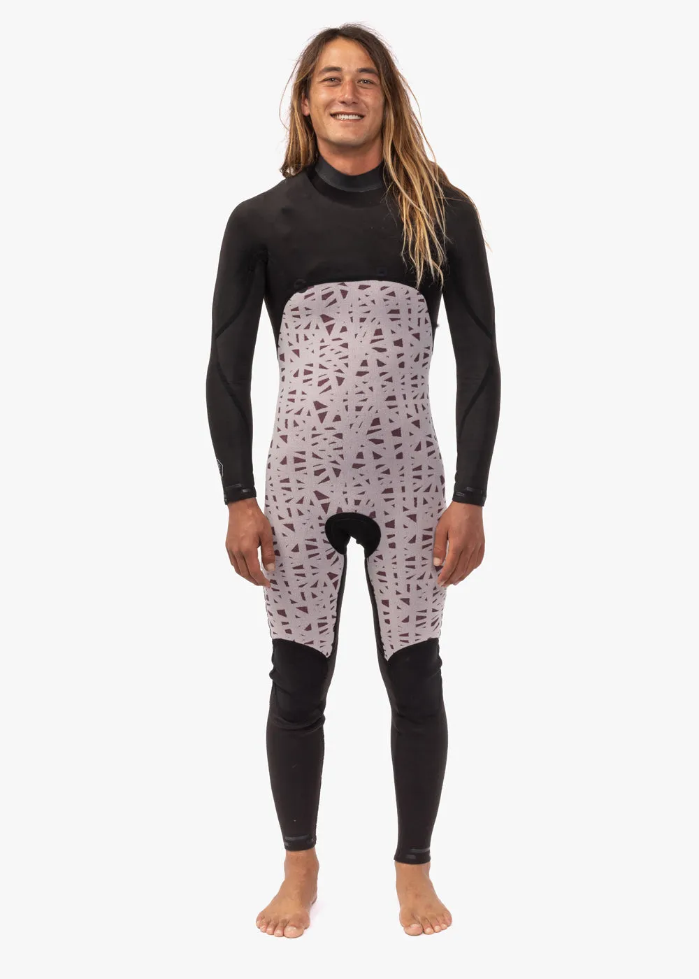 7 Seas 5-4 Full Chest Zip Wetsuit, DST