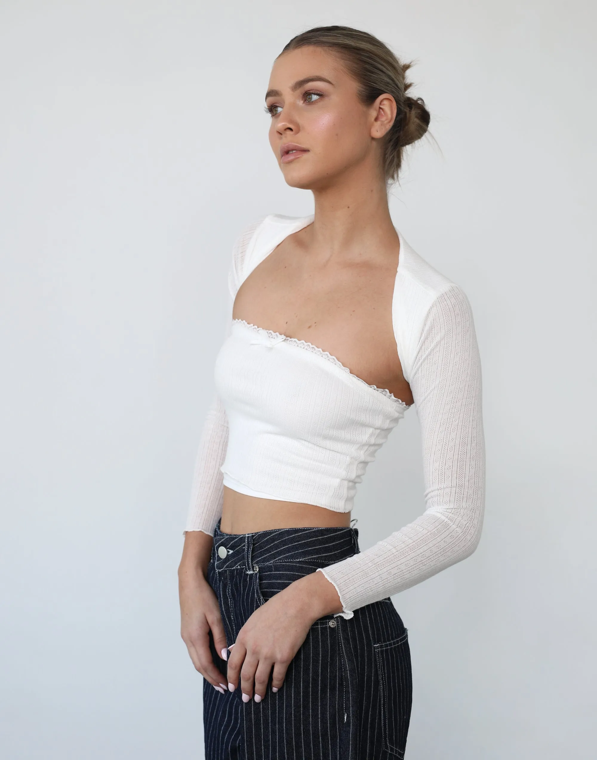 Aaryn Bolero (White)