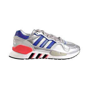 Adidas ZX930 X EQT Mens Shoes Silver Metallic/Power Blue/Shock Red