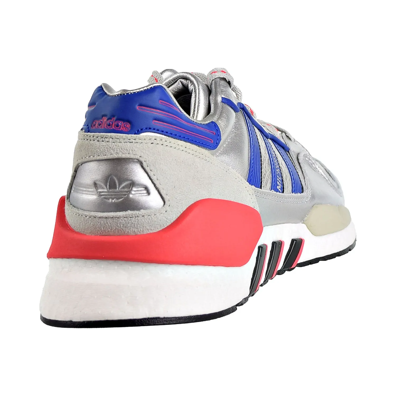 Adidas ZX930 X EQT Mens Shoes Silver Metallic/Power Blue/Shock Red