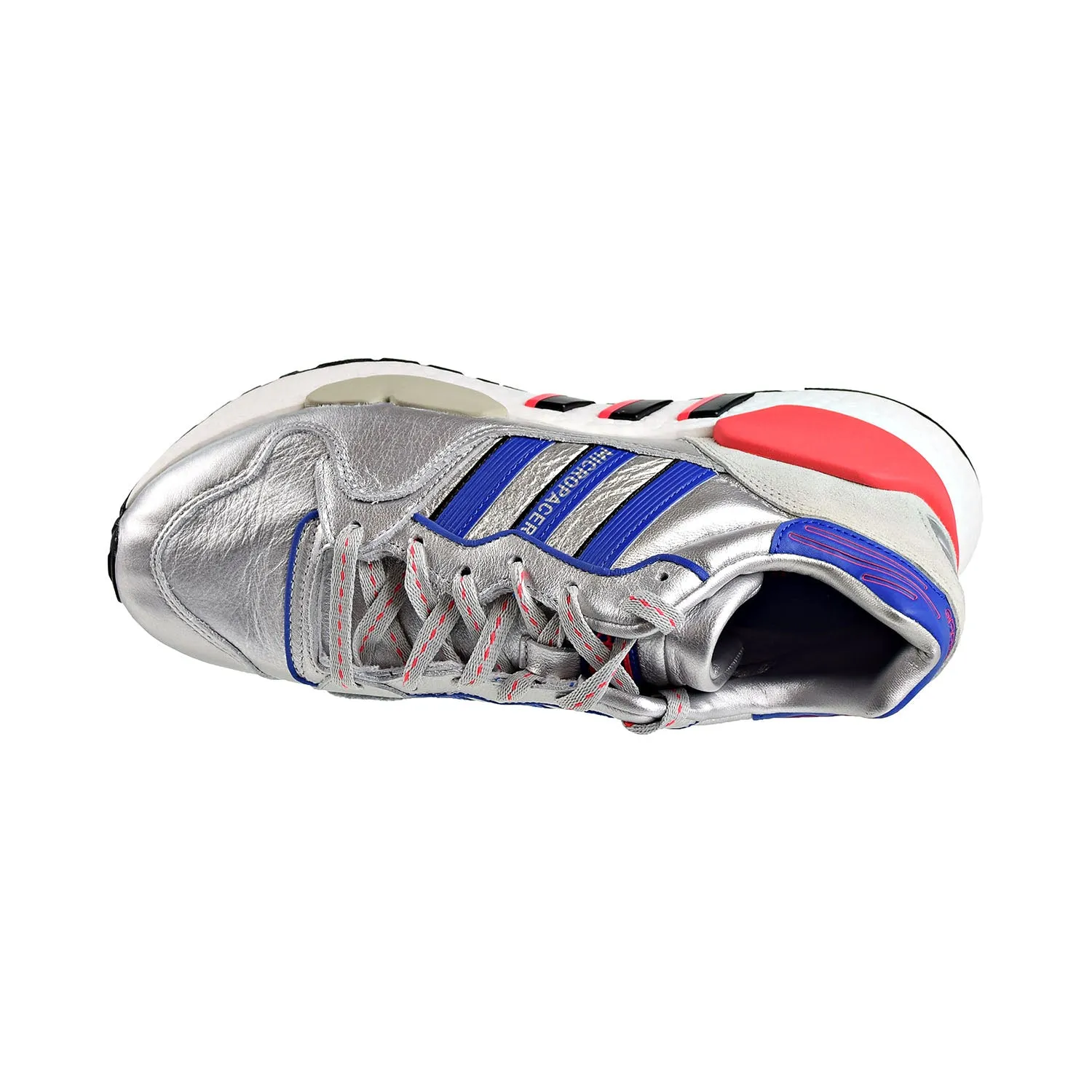 Adidas ZX930 X EQT Mens Shoes Silver Metallic/Power Blue/Shock Red