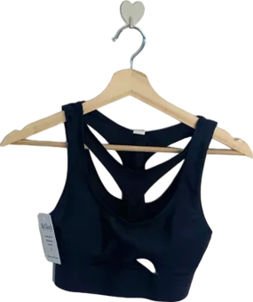 Alo Yoga Black Strappy Sports Bra UK XS