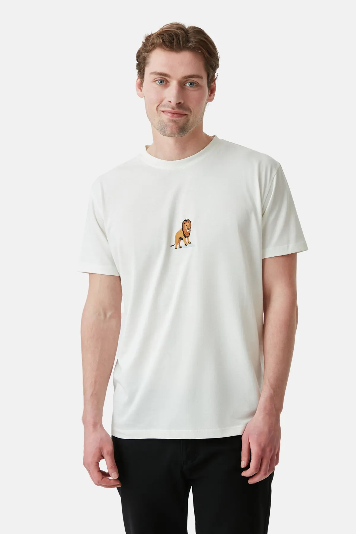 Aslan Light-Weight T-shirt - Ekru