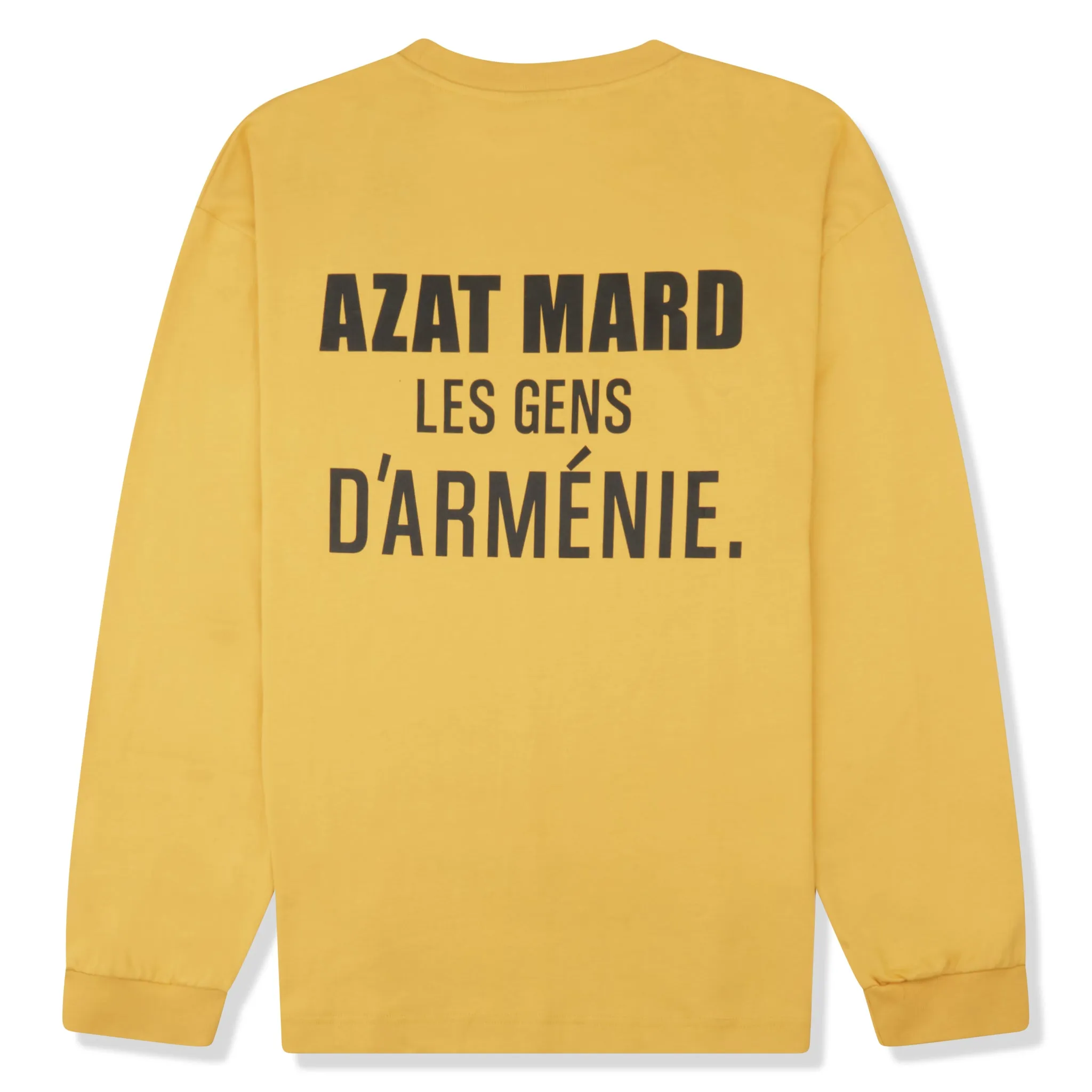 Azat Mard Les Gens L/S T Shirt Yellow