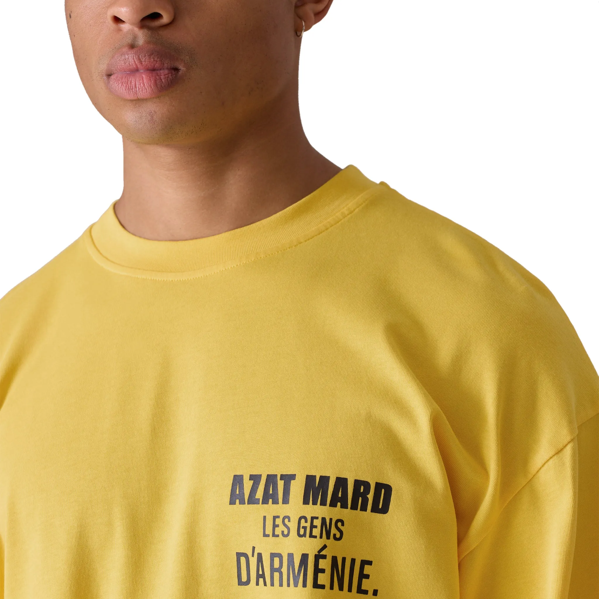 Azat Mard Les Gens L/S T Shirt Yellow