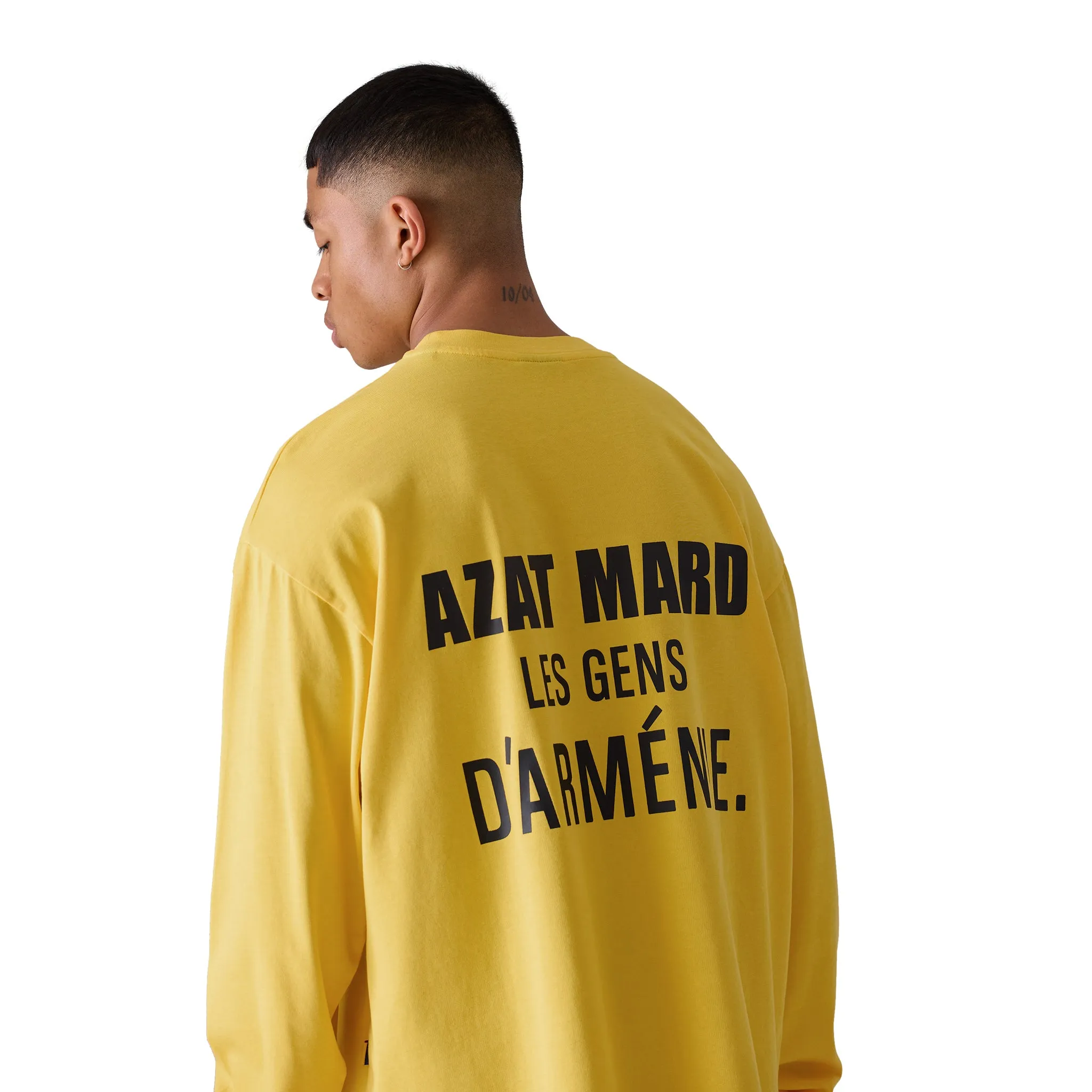 Azat Mard Les Gens L/S T Shirt Yellow