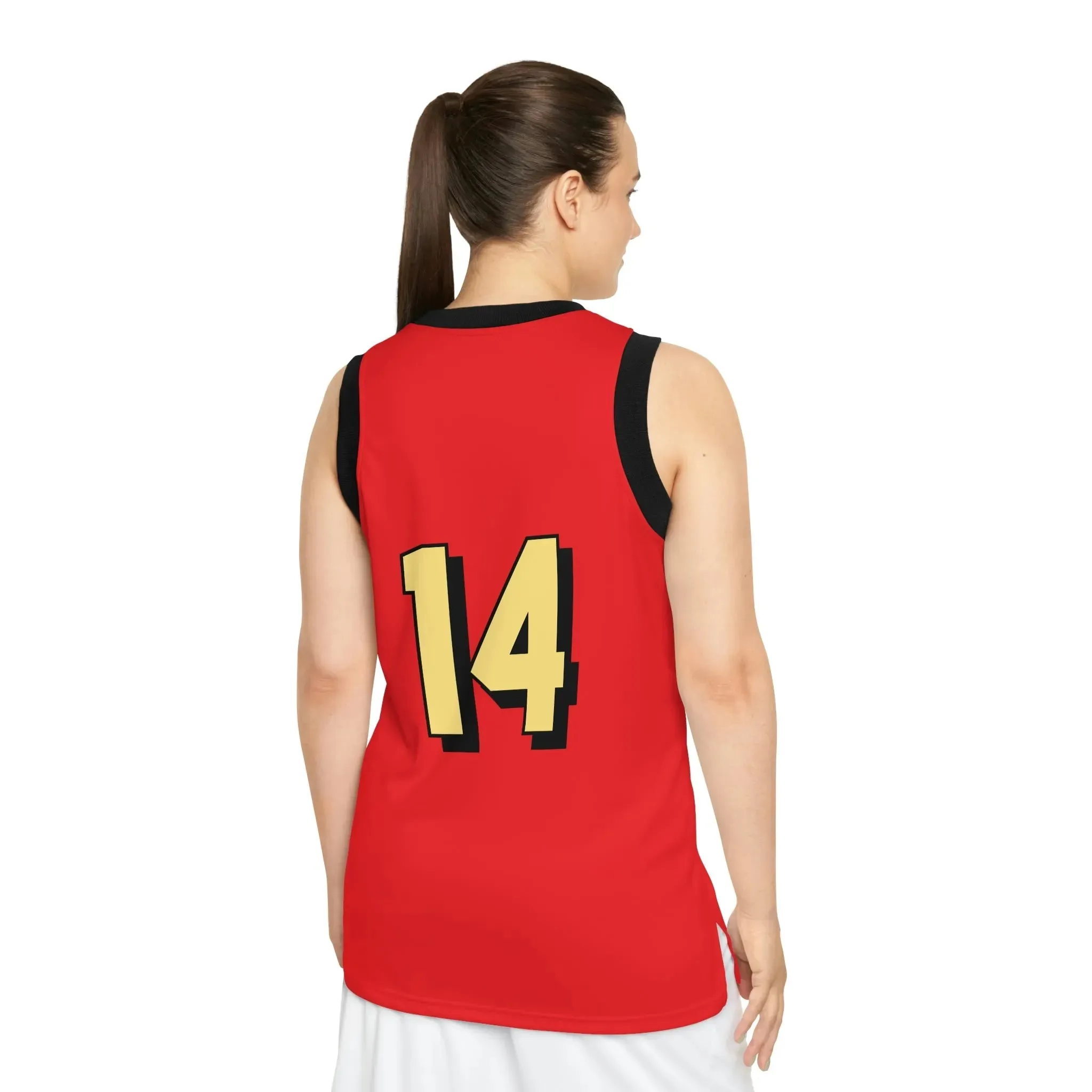 Ball Out Caucasians Basketball Jersey