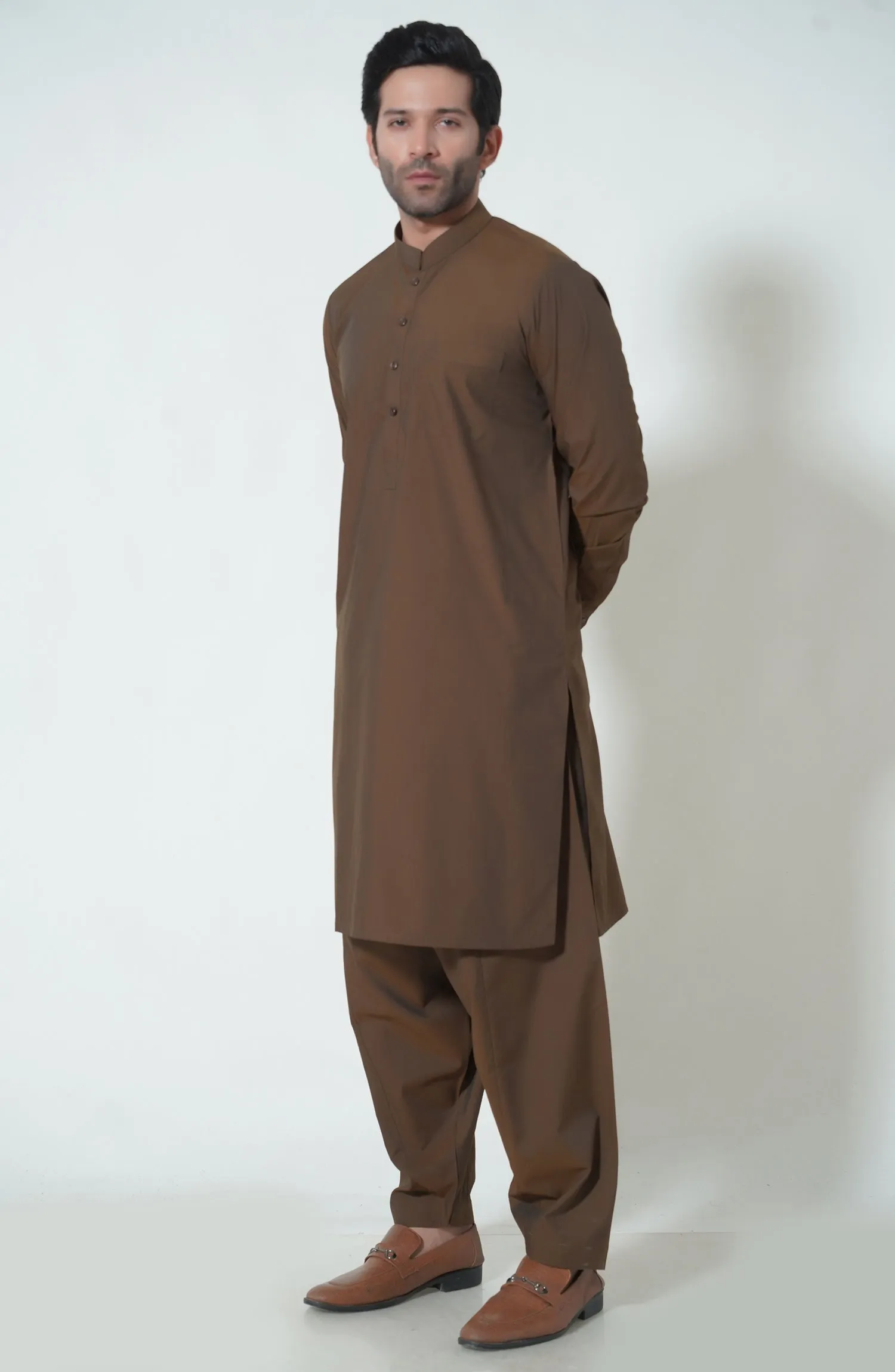 Basic Band Collar Shalwar Kameez