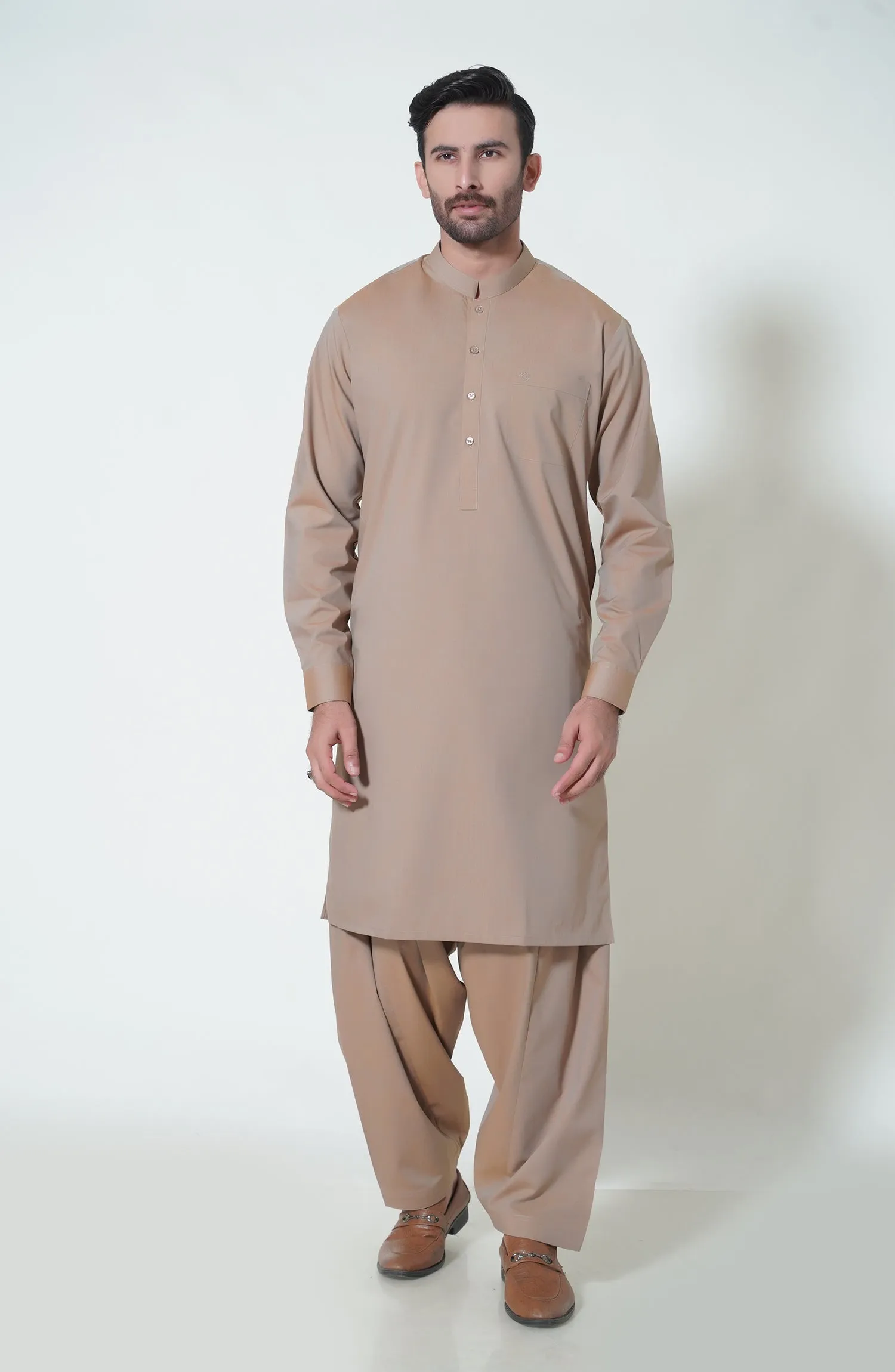 Basic Band Collar Shalwar Kameez