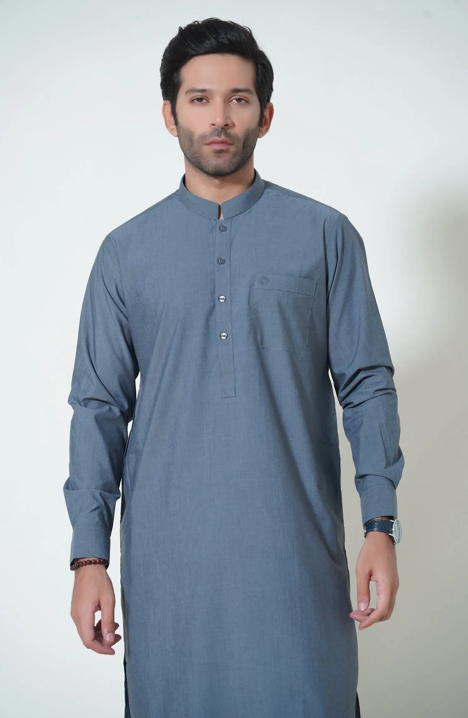 Basic Band Collar Shalwar Kameez