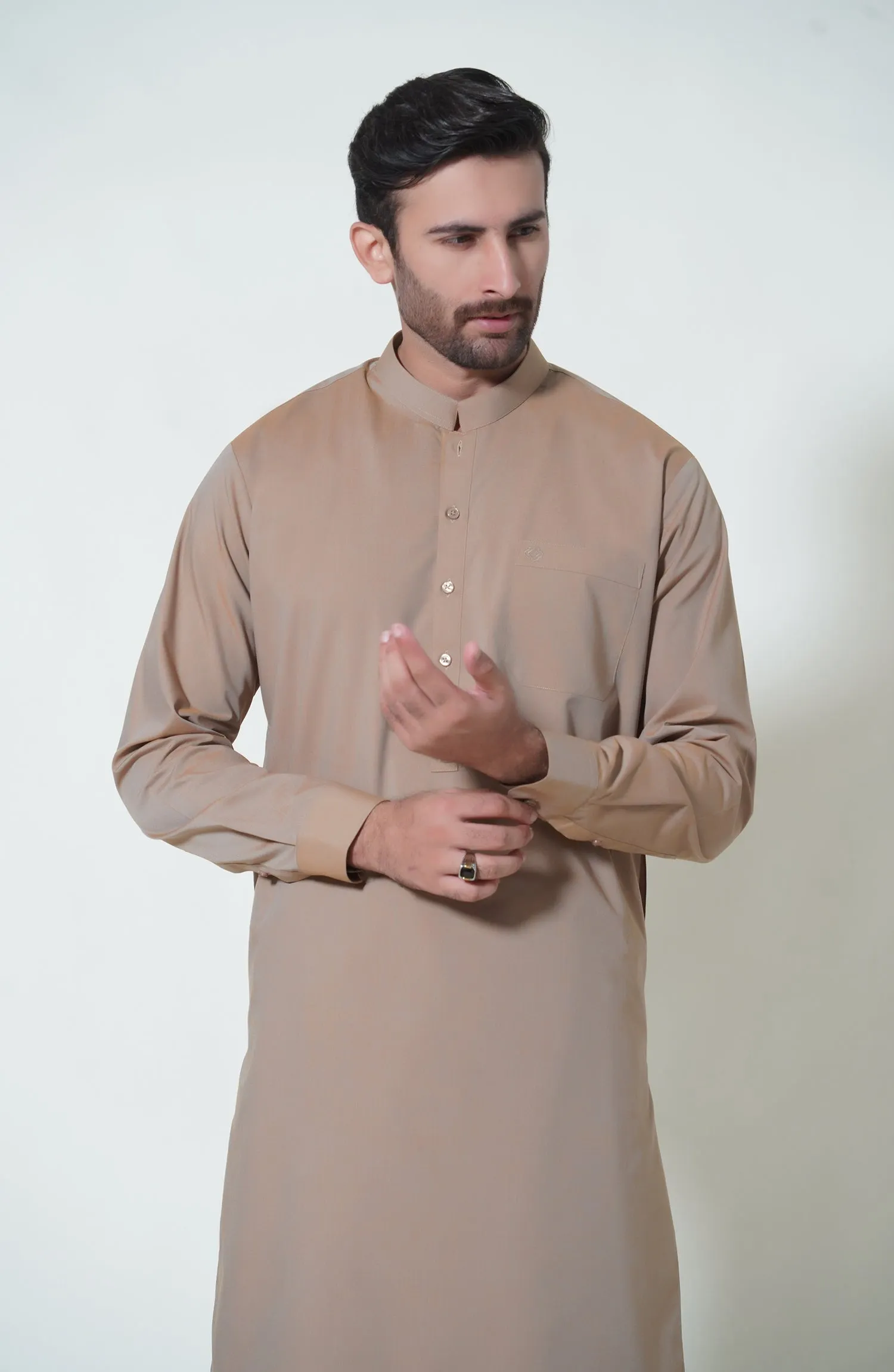 Basic Band Collar Shalwar Kameez