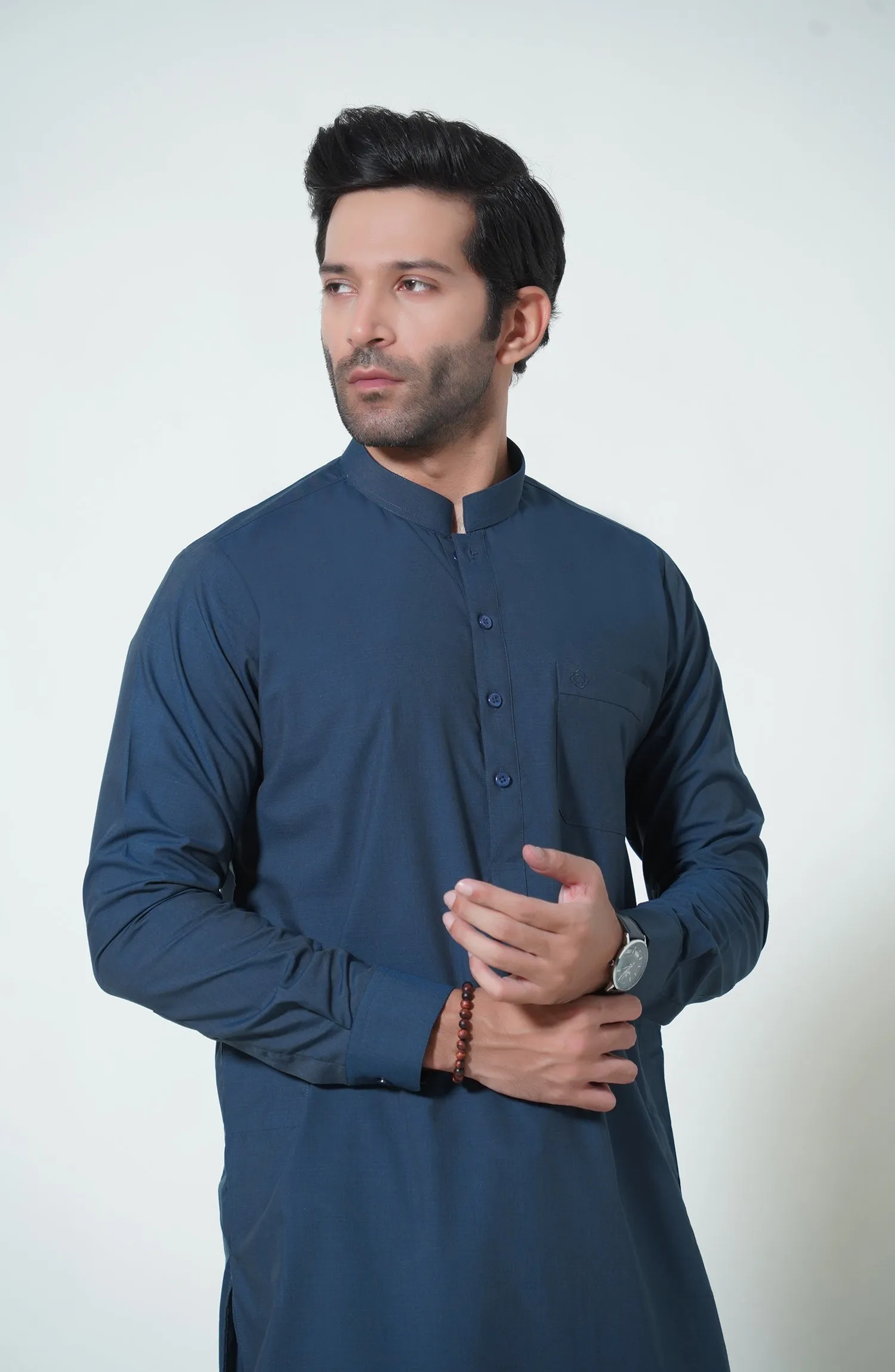 Basic Band Collar Shalwar Kameez