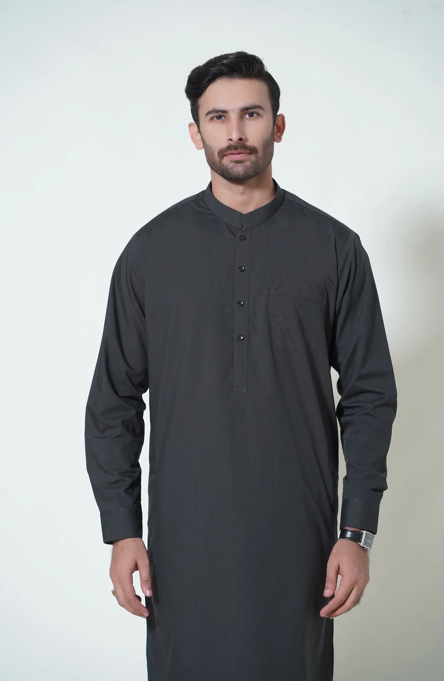 Basic Band Collar Shalwar Kameez