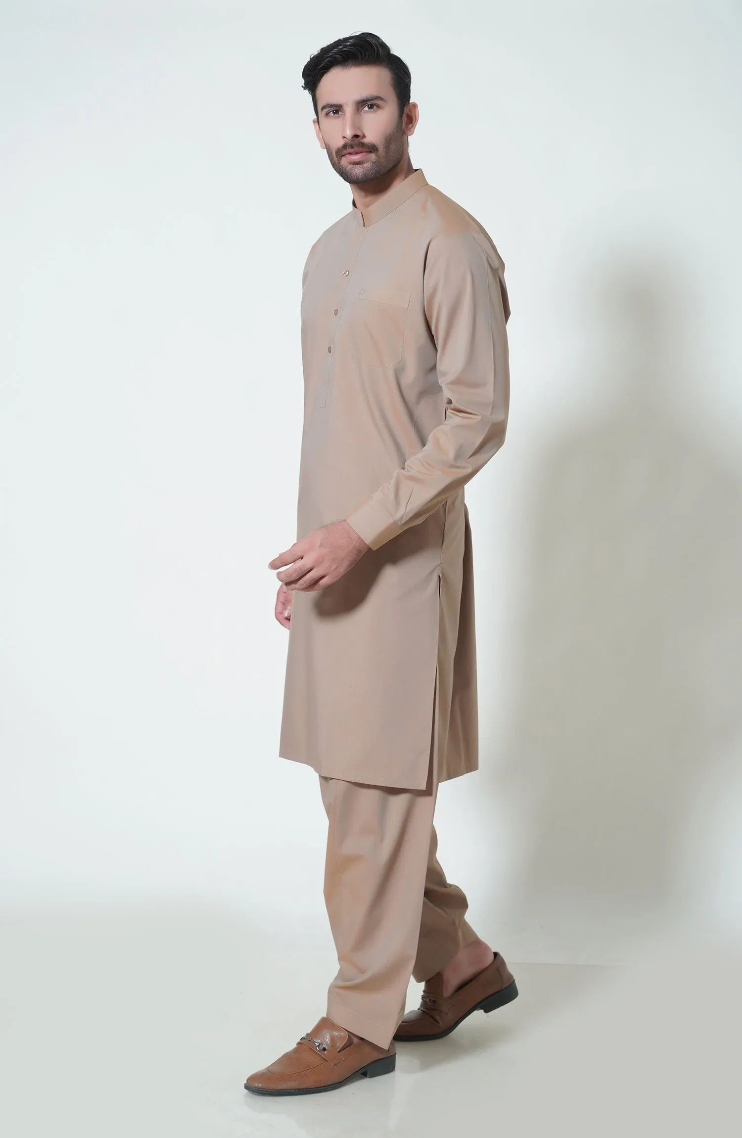 Basic Band Collar Shalwar Kameez