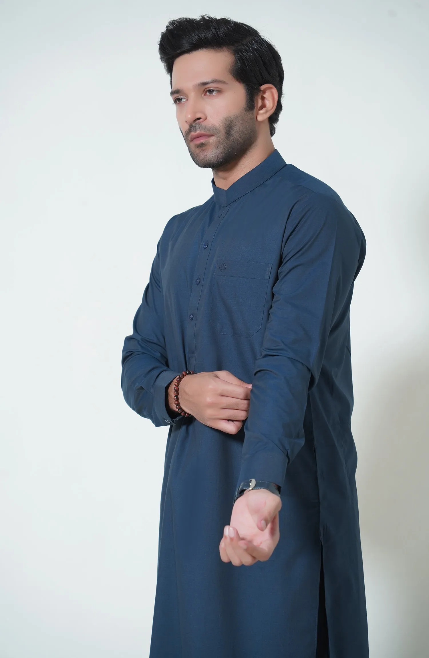 Basic Band Collar Shalwar Kameez