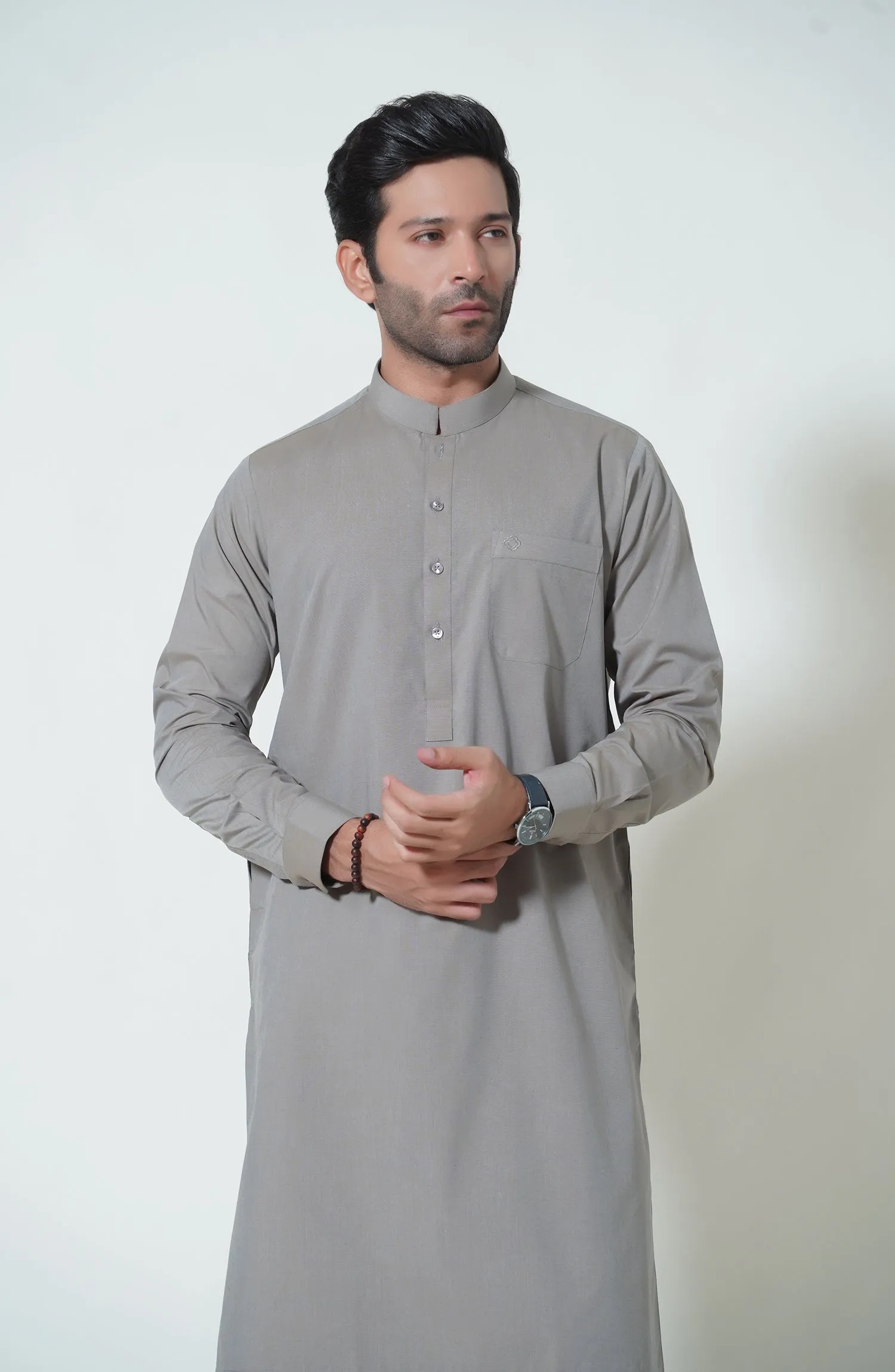 Basic Band Collar Shalwar Kameez