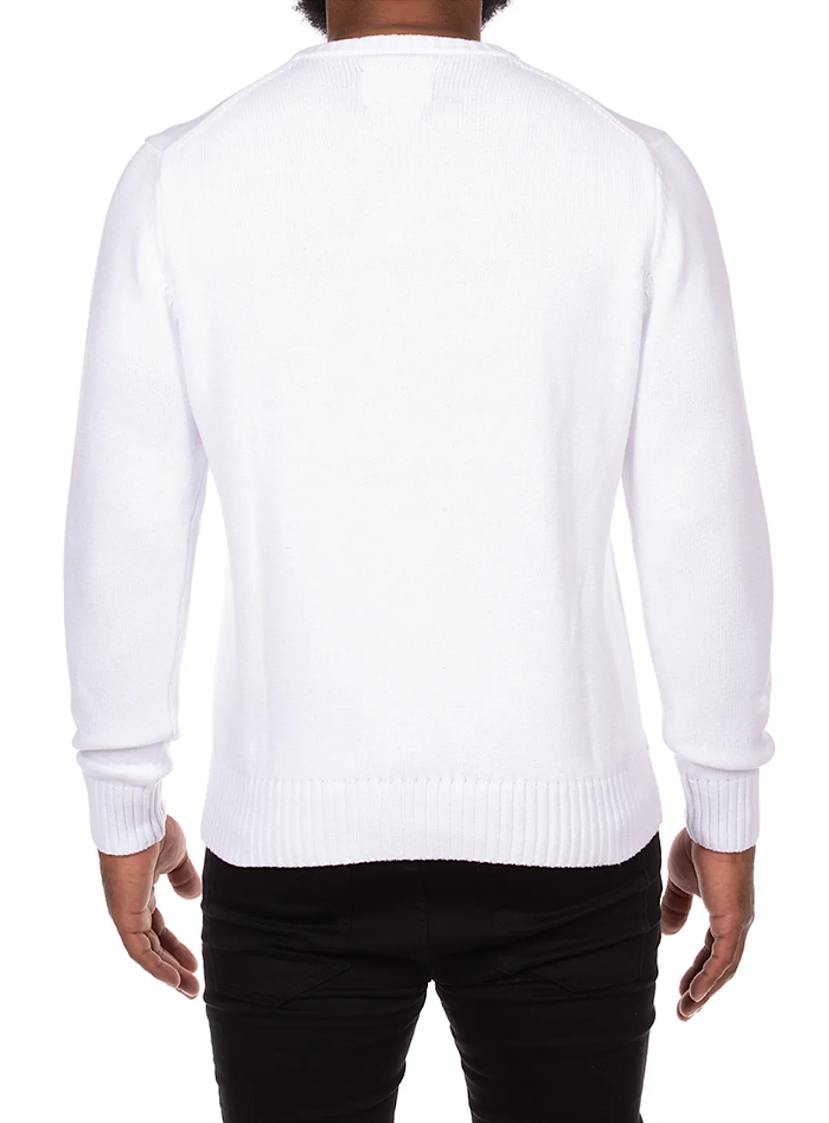 Billionaire Boys Club Sweater - BB Campus - White - 841-1500