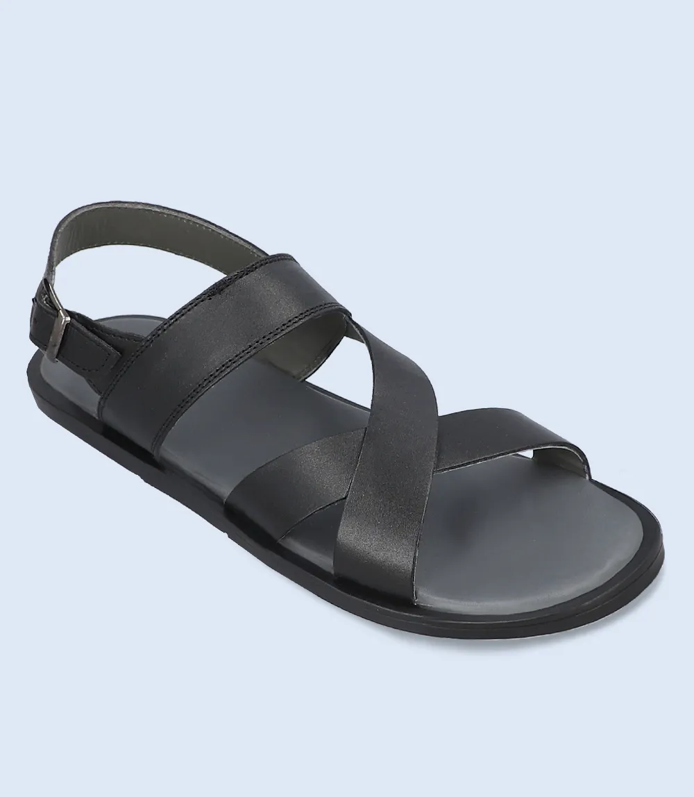 BM5587-BLACK-Men Sandal