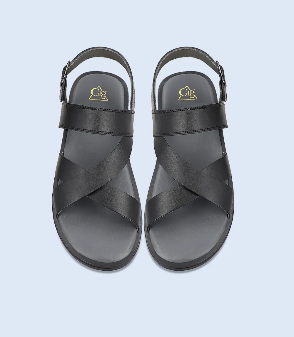 BM5587-BLACK-Men Sandal