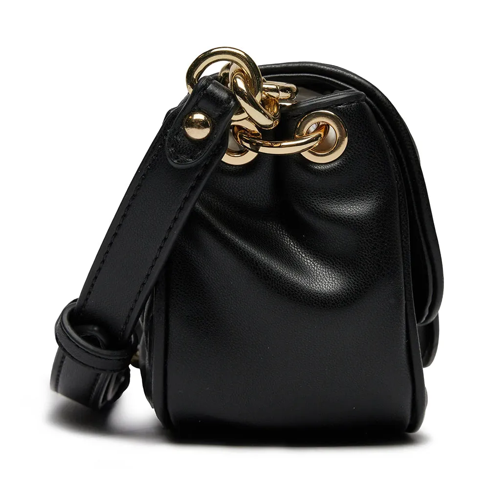 Borsa a Tracolla LOVE MOSCHINO linea Quilted Tab Nero