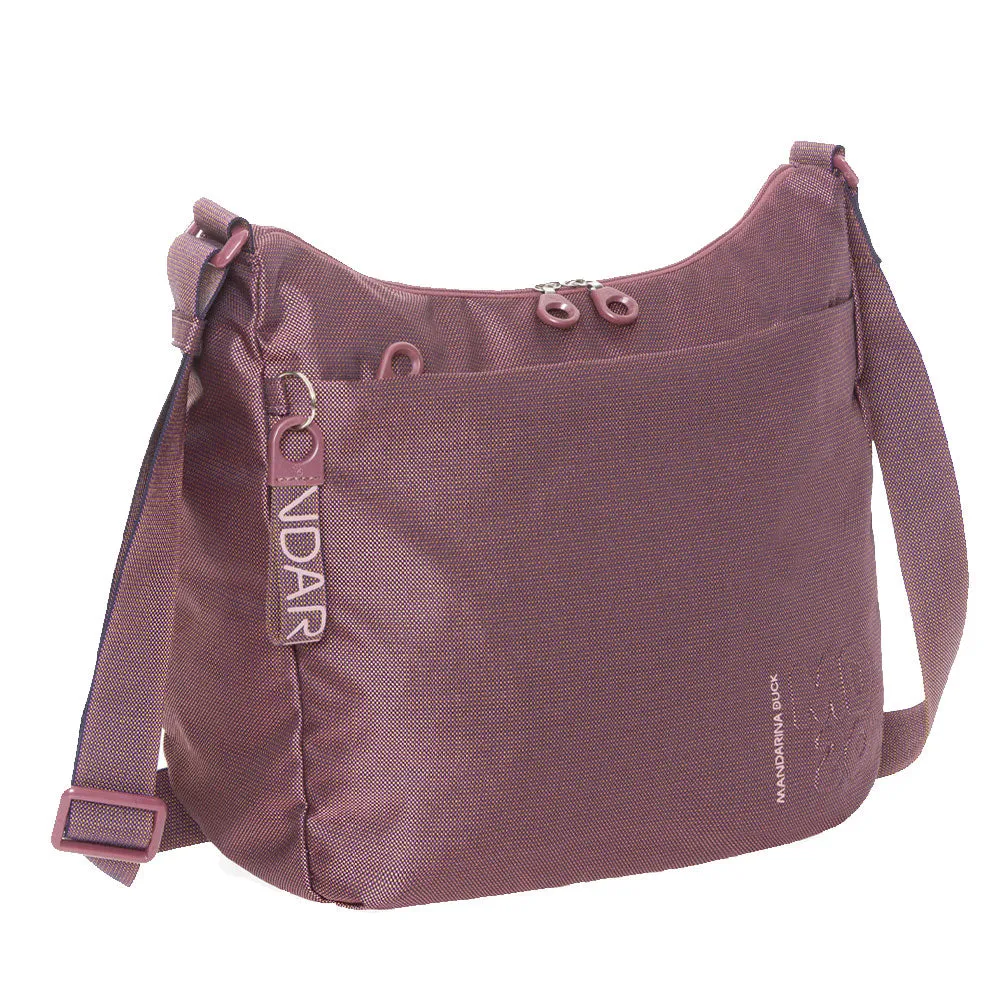 Borsa Donna a Tracolla Mandarina Duck in Tessuto colore Windsor Wine Linea MD20