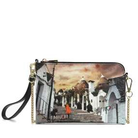 Borsa Donna Y NOT Pochette con Tracolla YES-384 Life in Trulli