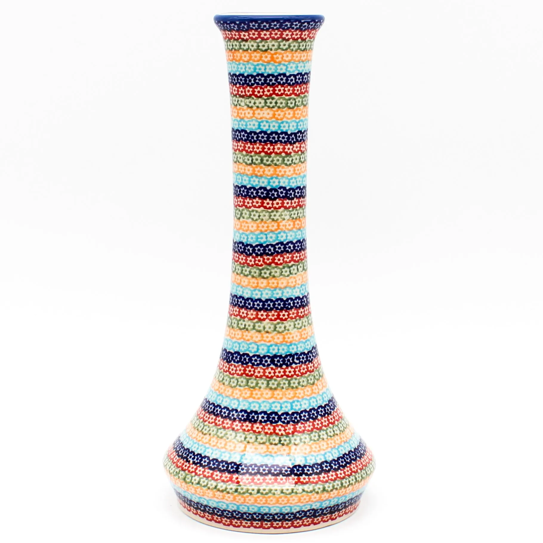 Bud Vase in Multi-Colored Flowers