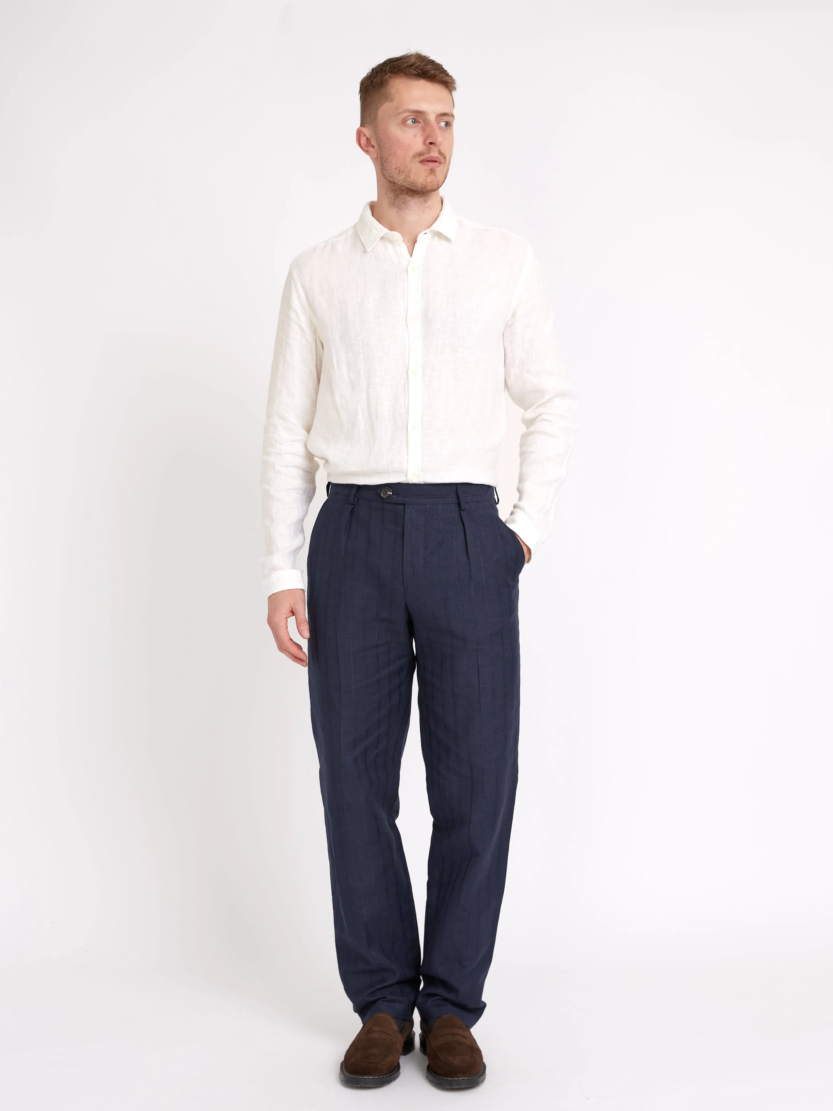 Claremont Trousers Dillard Navy