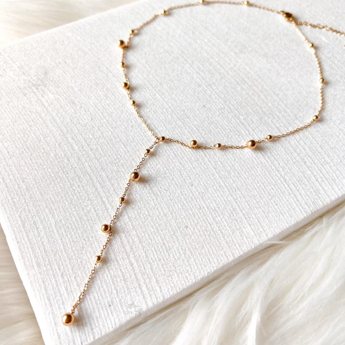 Coco Lariat Necklace - LAST CHANCE!