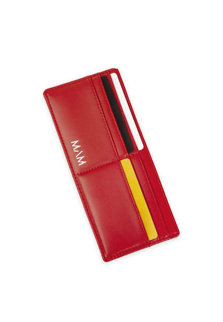 Crossbody wallet in red