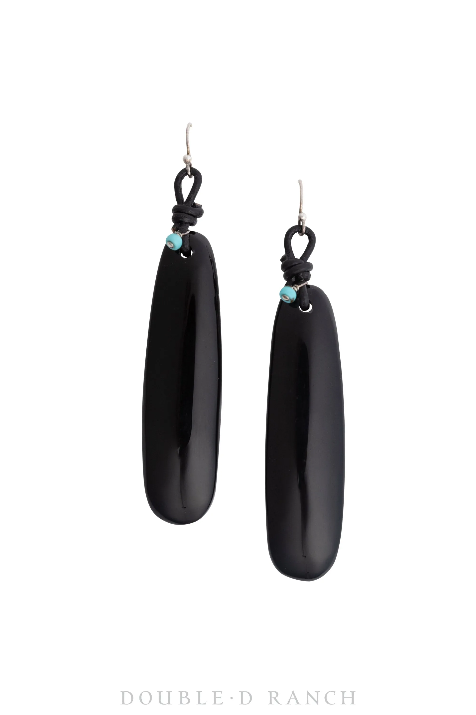 Earrings, Slab, Onyx, Contemporary, 1265