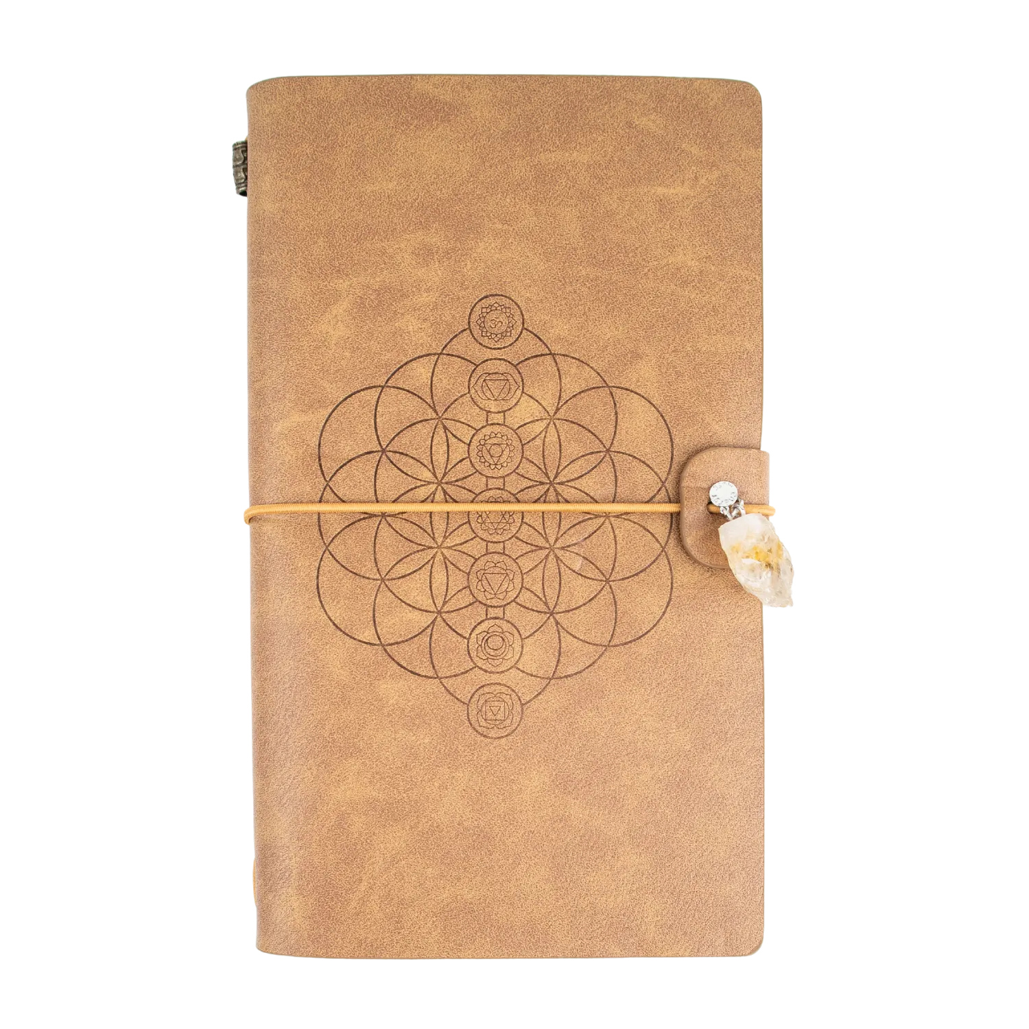 Flower of Life Crystal Journal