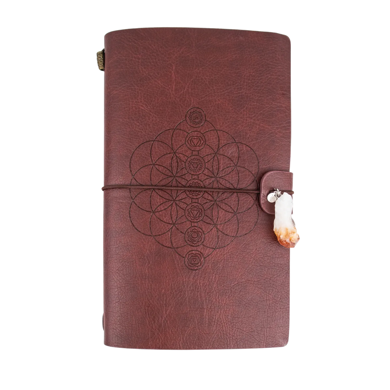 Flower of Life Crystal Journal