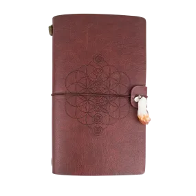 Flower of Life Crystal Journal