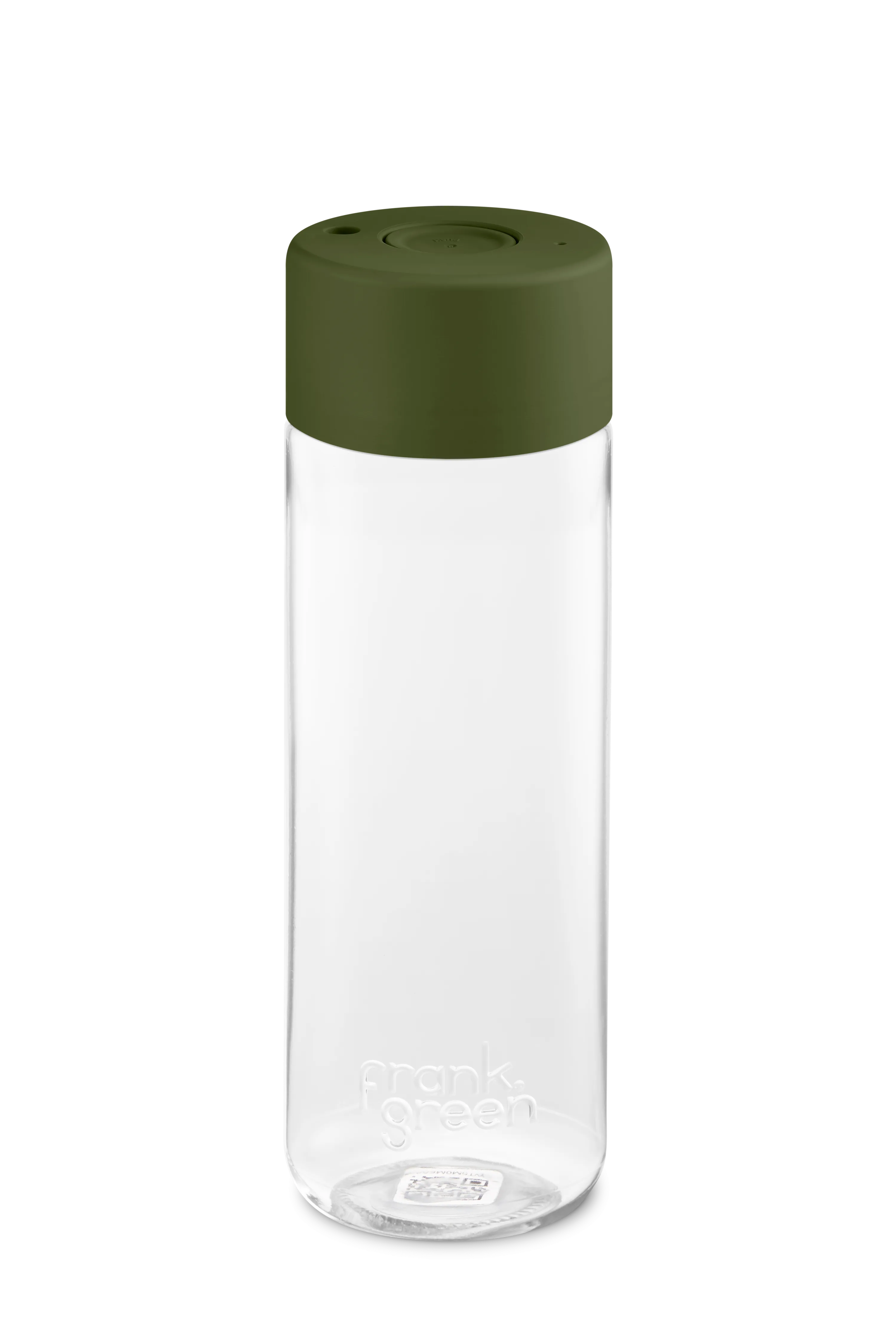 frank green 750ml reusable bottle with push button lid