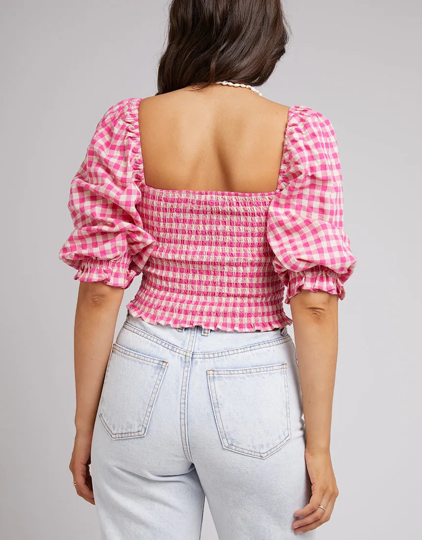 Georgette Top | Rose