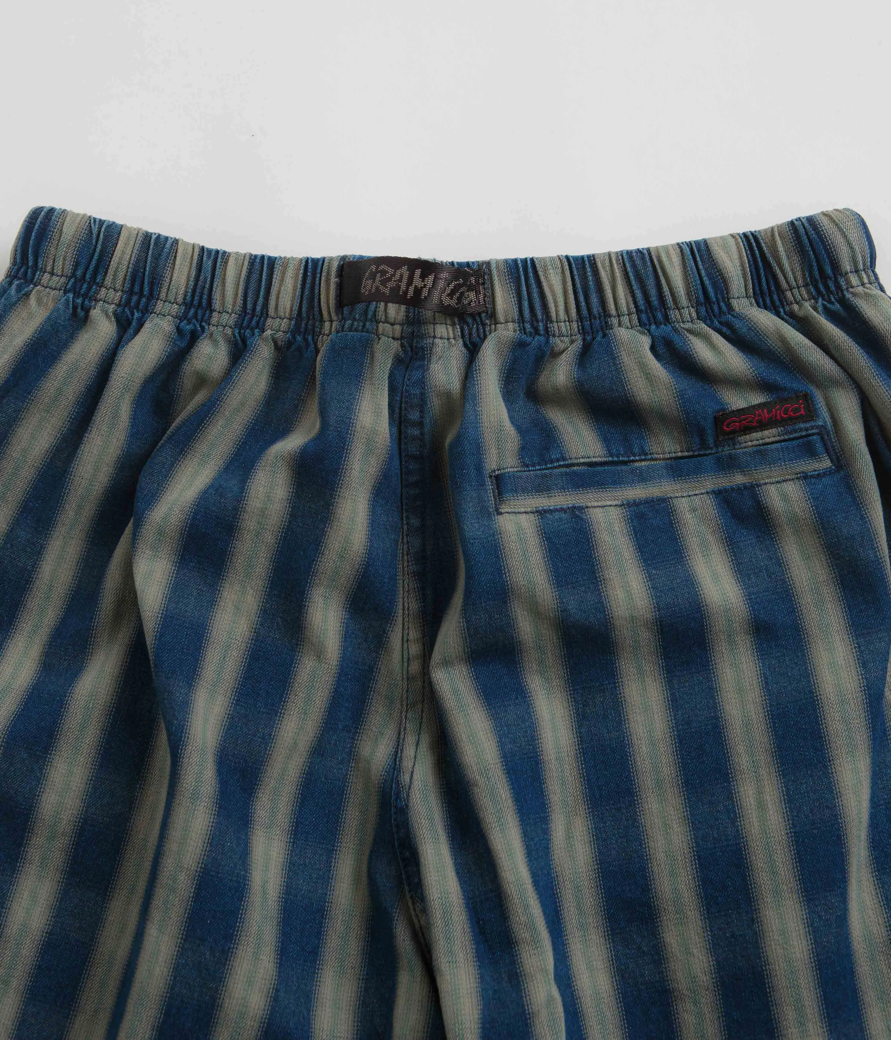 Gramicci OG Yarn Dye Shadow Plaid Jam Shorts - Blue