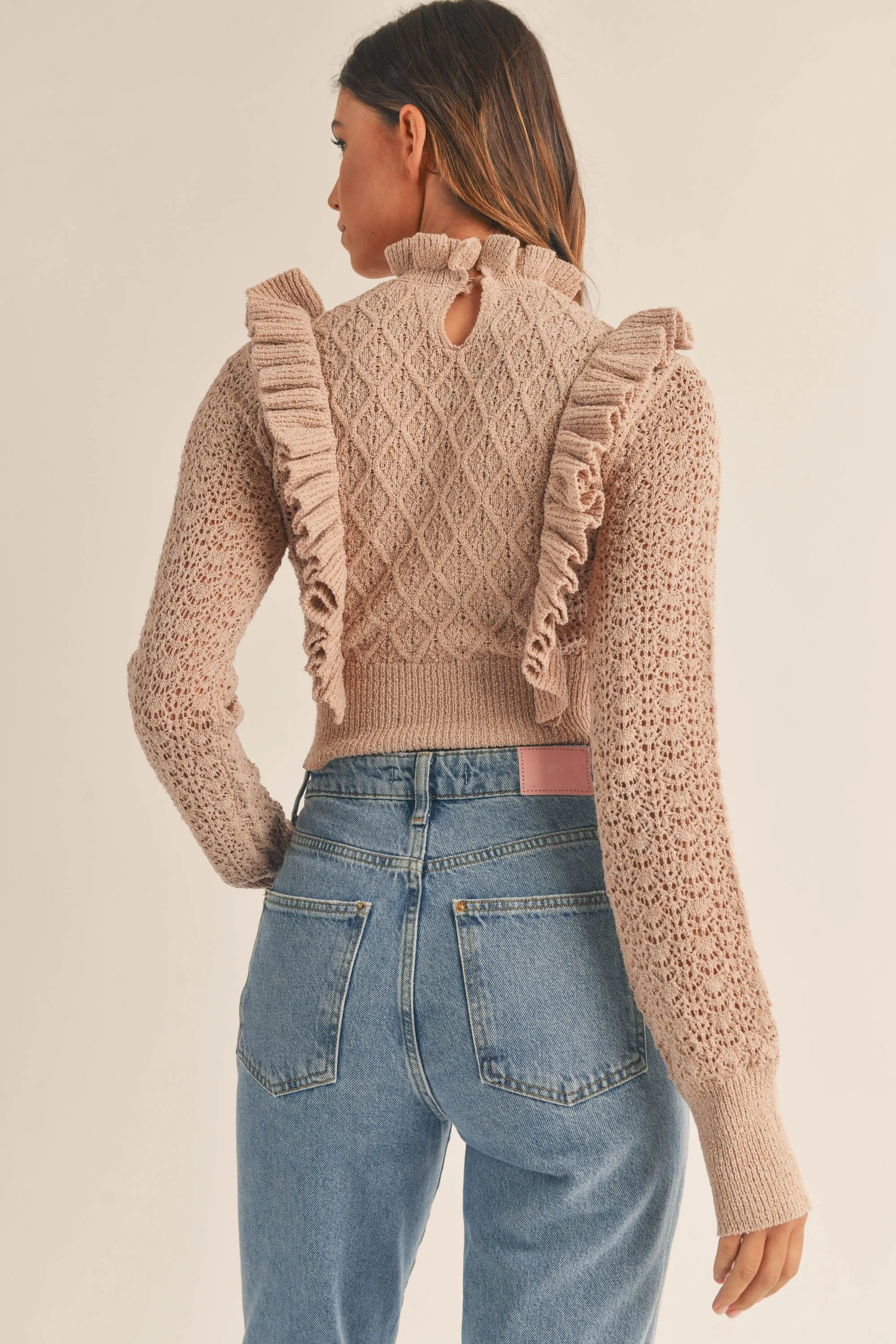 Hollan Pearl Sweater - Mauve