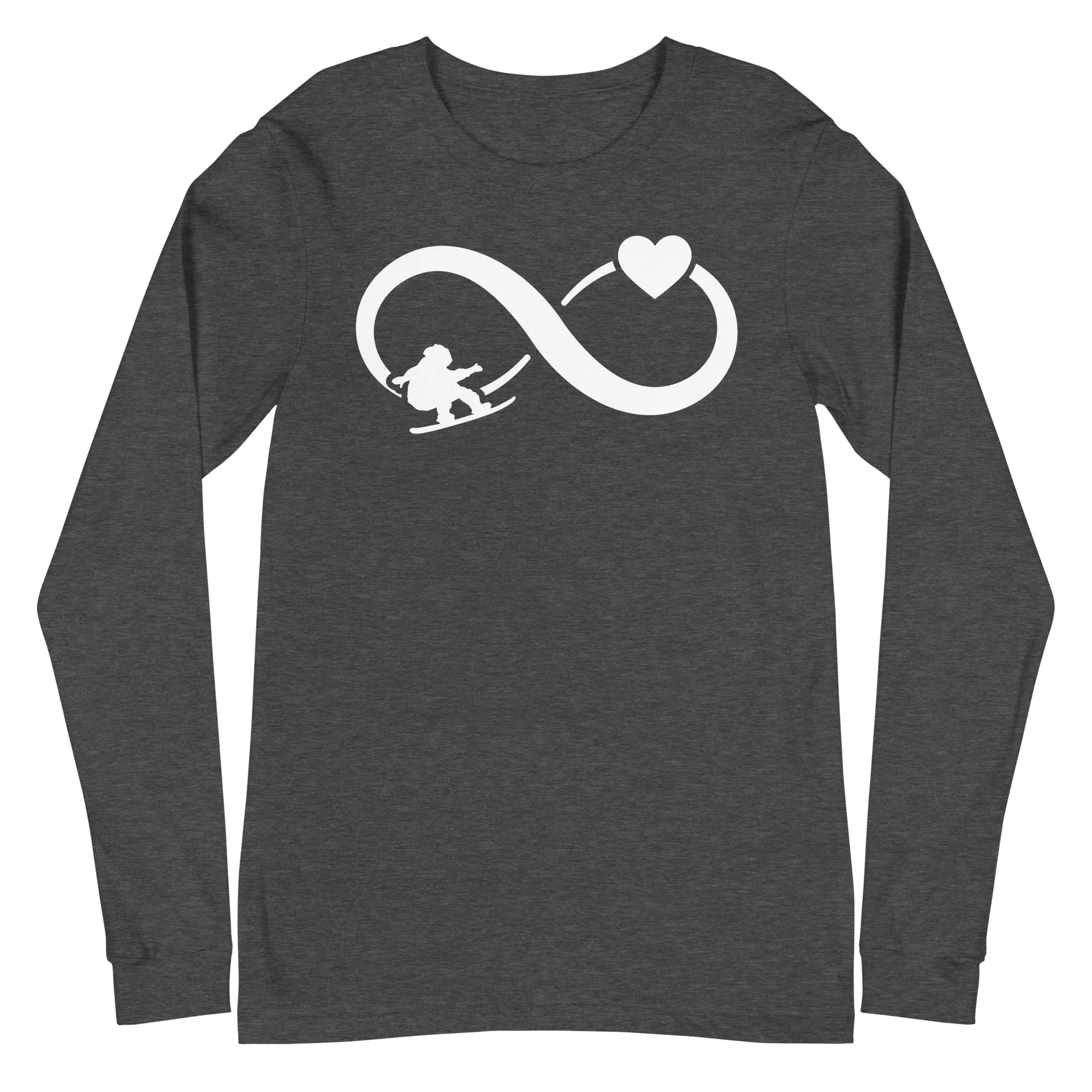 Infinity Heart and Snowboarding - Longsleeve (Unisex)