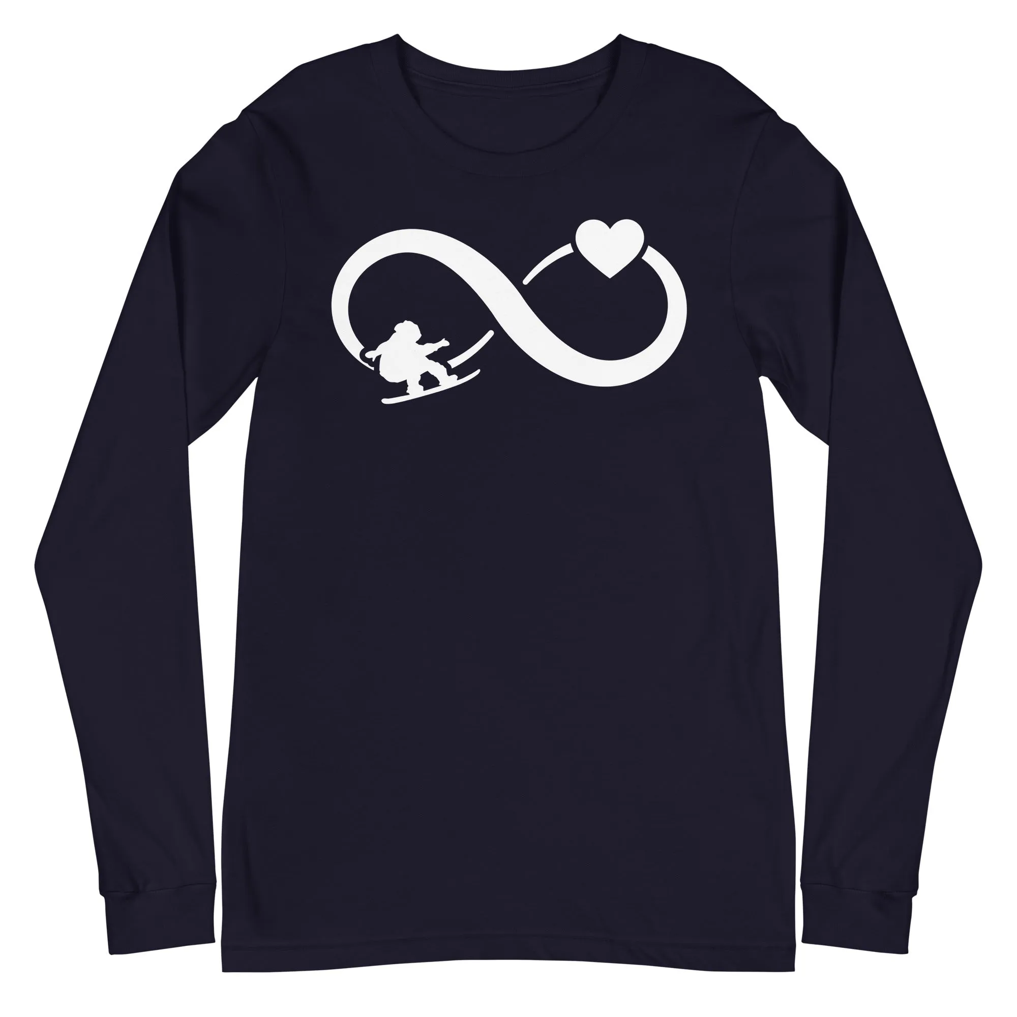 Infinity Heart and Snowboarding - Longsleeve (Unisex)