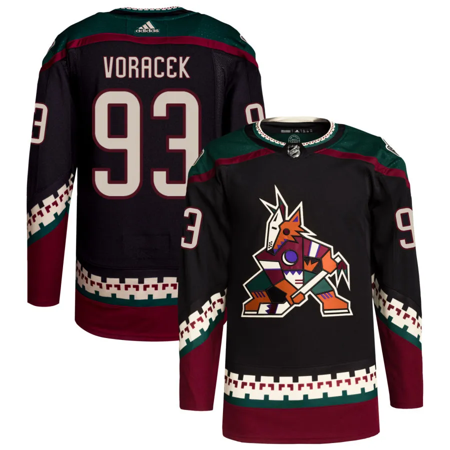 Jakub Voracek Arizona Coyotes adidas Home Primegreen Authentic Pro Jersey - Black