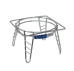 Kitchen Mart Stainless Steel Matka Stand / Plant Pot Stand, Diameter: 20cms