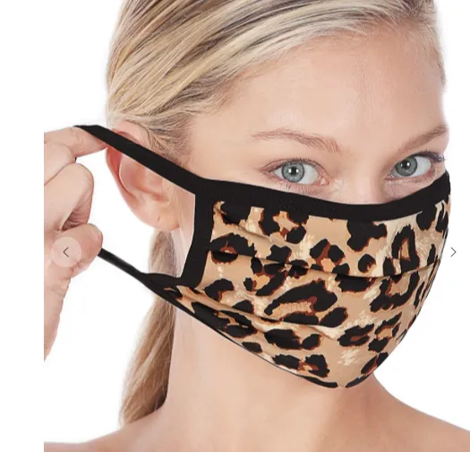 Leopard Print Mask (5)