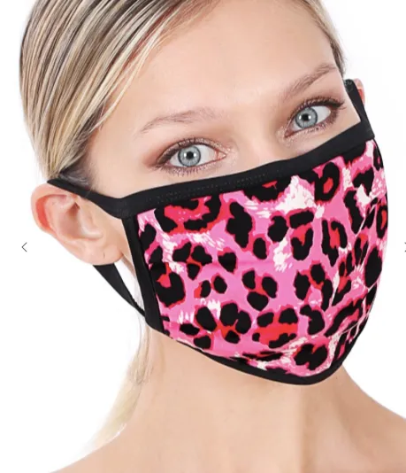 Leopard Print Mask (5)