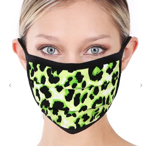 Leopard Print Mask (5)