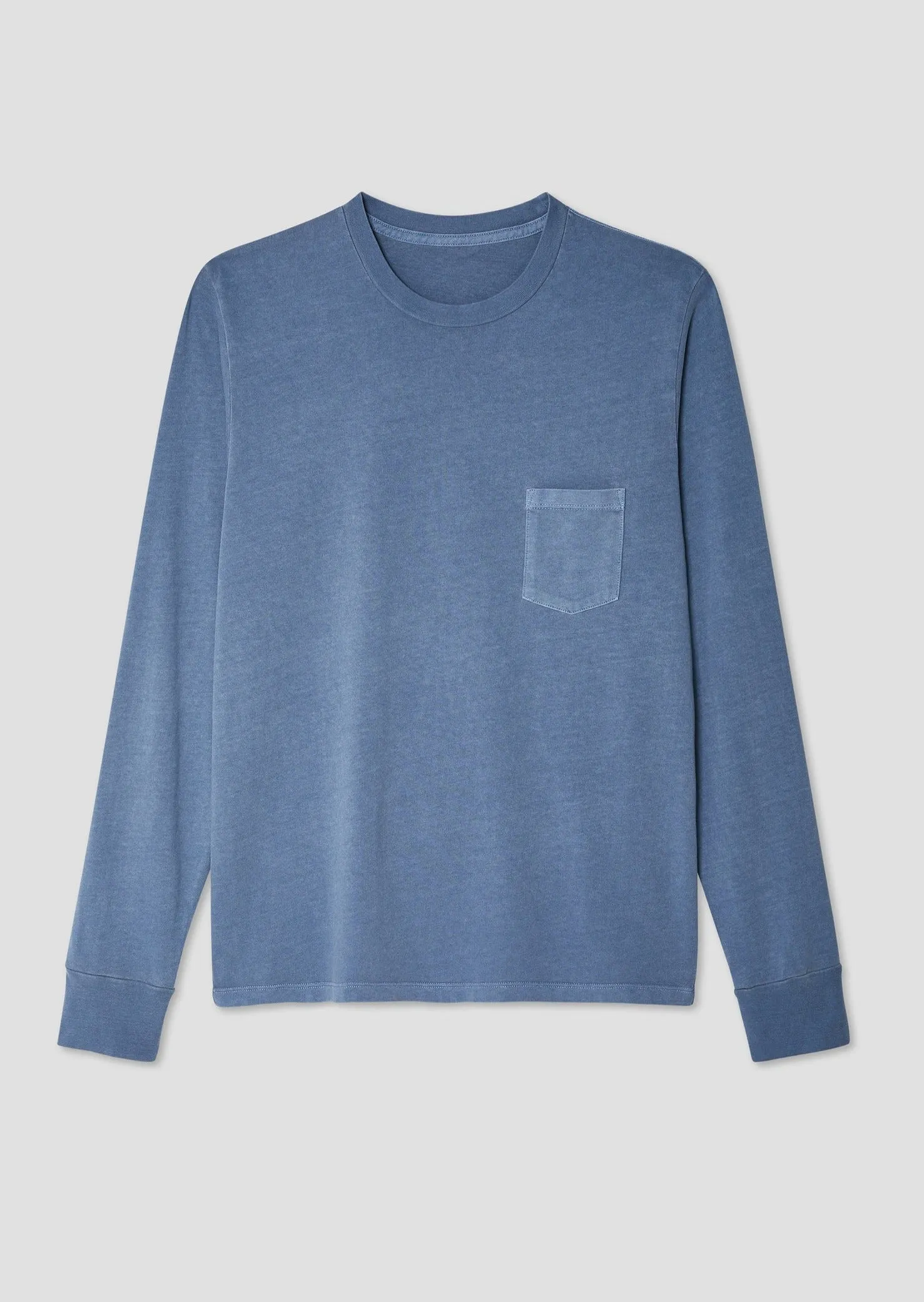 L/S Crew Pocket Tee