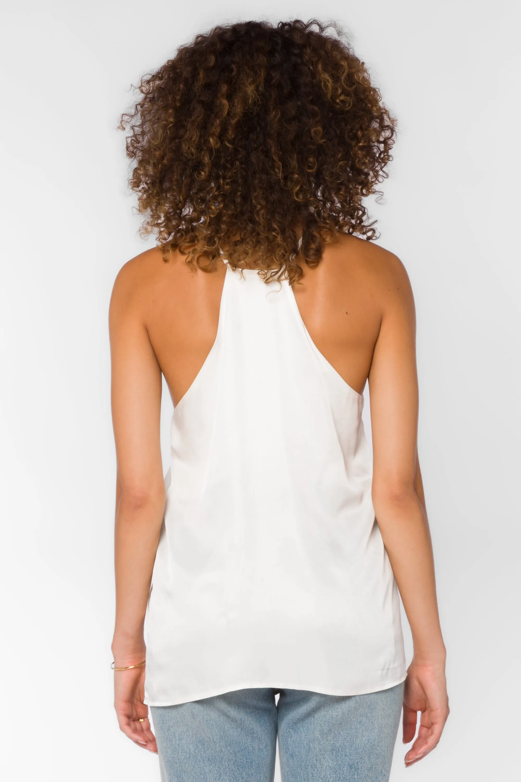 Moxie White Cami